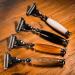 Union Razors SS3RZ Razor with Black Wood Handle - Premium Quality Shaving Solution 1 Count - Perfect for a Smooth Shave - Buy Online on SooperMarket.com