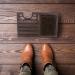 Relaxdays Cast Iron Boot Jack Scraper Large Brush | Antique Outdoor Shoe Cleaner | Brown | 12 x 33.5 x 22.5 cm - Buy Online on SooperMarket.com
