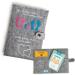 Mother Pass protective cover made of felt with a lot of compartments for vaccination pass ultrasound pictures and insurance card loving mother passport cover & organizer - German mother pass