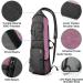 WARRIOR2 Yoga Mat Holder Carrier Backpack | Fits 1/2 Inch Thick Mat | Large Pockets & Water Bottle Holders | Purple Yoga Mat Bag for Men Women | Gym, Sport, Travel - Buy Online on SooperMarket.com