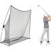 Amazon Basics Portable 8' x 8' Driving Practice Golf Net for On-the-Go Training - Buy Online on SooperMarket.com