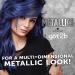 SCHWARZKOPF Got2b Metallics Hair Color - M67 Blue Mercury | Permanent Dye - Buy Online on SooperMarket.com