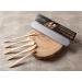 C4wrd Reusable 6-Piece Bamboo Cutlery Set in Metal Tin | Eco-Friendly Travel Utensils for On-the-Go Dining - Buy Online on SooperMarket.com