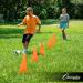 Champion Sports Office TC9SET Field Marker Cone  Red/Orange/Yellow/Green/Blue/Purple  9 US - Buy Online on SooperMarket.com