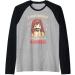 I just really love Ramen Anime Otaku Japanese Noodles Lover Raglan Baseball Tee