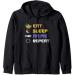 Ramen Noodles Otaku Japanese Manga Kawaii Japan Anime Zip Hoodie