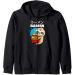 Kawaii Anime Sloth Eating Japanese Ramen Noodle Soup Zip Hoodie