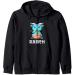 Anime Ramen Baphomet Zip Hoodie