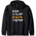 Japanese Kawaii Ramen Noodles Lover Otaku Manga Anime Zip Hoodie
