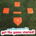 Franklin Sports Field Day Baseball Base Set - Portable Red Rubber Bases for Baseball, Softball, Kickball - Includes Home Plate - Easy Set Up - Buy Online on SooperMarket.com
