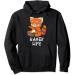Ramen Life Red Panda Japanese Food Anime Soba Noodles Pullover Hoodie