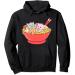 Anime Japanese Cat Ramen Kawaii Ramen Noodle Life Pullover Hoodie