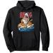 Japanese food Ramen Miso with Shark Kaiju Aestethic Pullover Hoodie