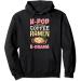 K-Pop Ramen Coffee Japanese Noodles Bowl Kpop Gift Pullover Hoodie
