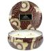 VOLUSPA Forbidden Fig Decorative Tin Candle - 12 oz/ 340 g