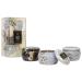 VOLUSPA Vanilla Mini Tin Candle Trio Gift Set