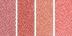 0.15 oz 4 - Organza Sienne - brick red & burnt sienna